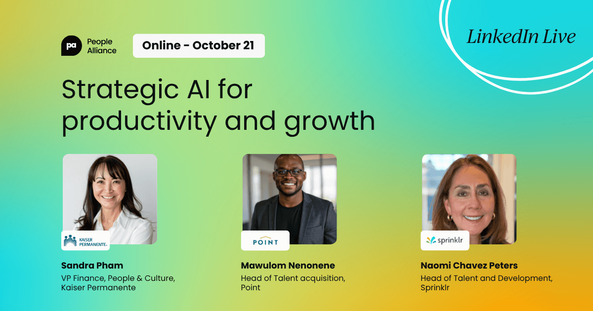 Strategic AI for productivity and growth