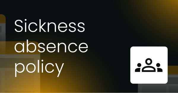 Sickness absence policy