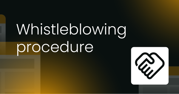 Whistleblowing procedure