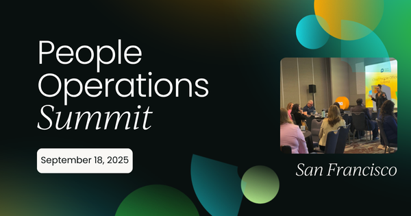 People Operations Summit San Francisco 2025