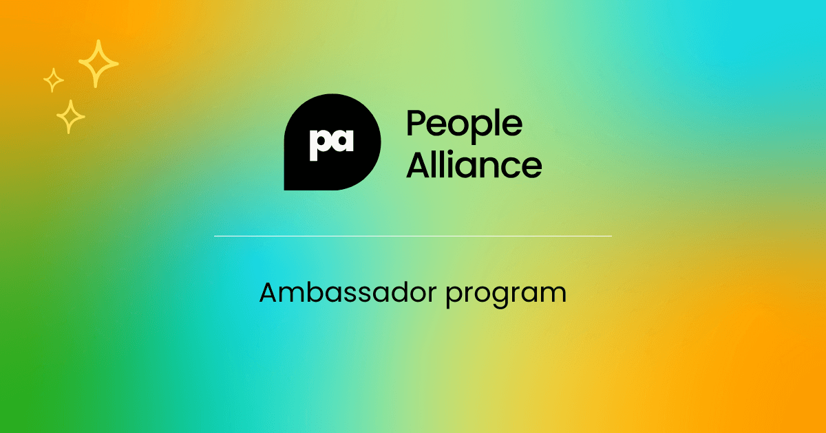 People Alliance  Ambassador Program