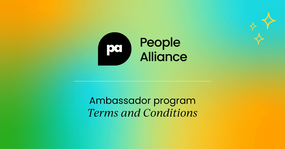 Ambassador program  Terms and Conditions